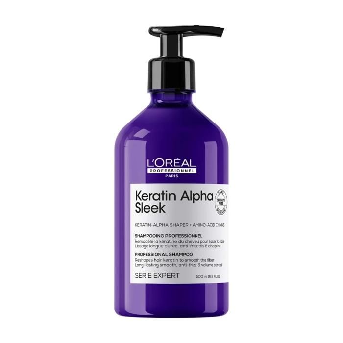 Serie Expert Keratin Alpha Sleek Shampoo 500 ml E4566000