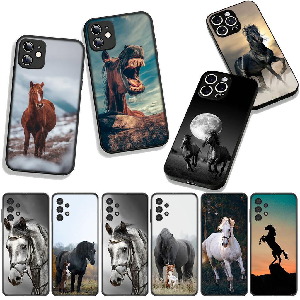 Phone Cover Running Wild Horse Cool Casing for Apple iPhone 17 16 11 Pro XS Max XR 6 7 8 Plus + 16E SE 2020 Air 5 8+ Case