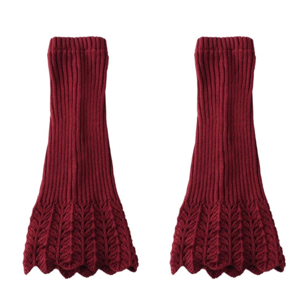 Sweet Women's Foot Cover Solid Color Girl's Boots Heap Socks Ankle Warmer