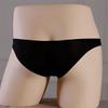 Mini-Beutel Unterwäsche Herren Sexy Eis-Seide Nahtlose Slips Atmungsaktiv Glatte Slips Weiche Mikro-Bikini-Slips Durchsichtige Unterhosen