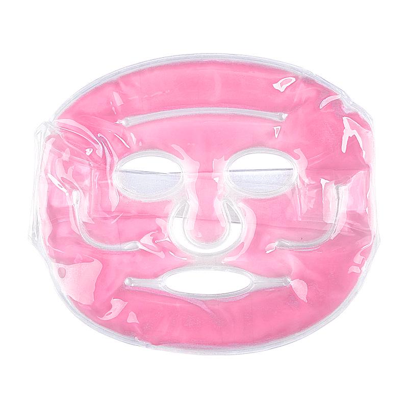 Dual-Use Gel Ice Pack Face Mask: Hot & Cold Therapy for Full Face and Eyes
