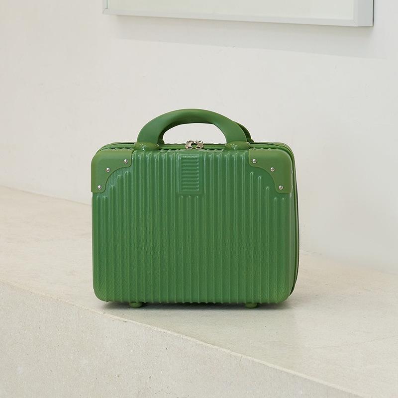 1Pc Cosmetic Case Women's Small Portable Suitcase Travel Storage Bag Small Suitcase Children