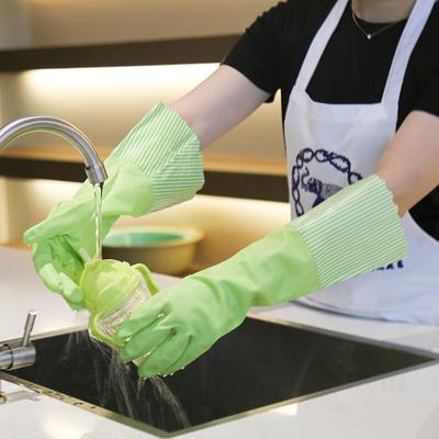 Afwashandschoenen Dunne Rubber Latex Lang en Kort Keuken Afwassen Kleding Niet Gemakkelijk Te Scheuren Rubber Rubber Plastic Schoonmaken Huishoudelijk Werk