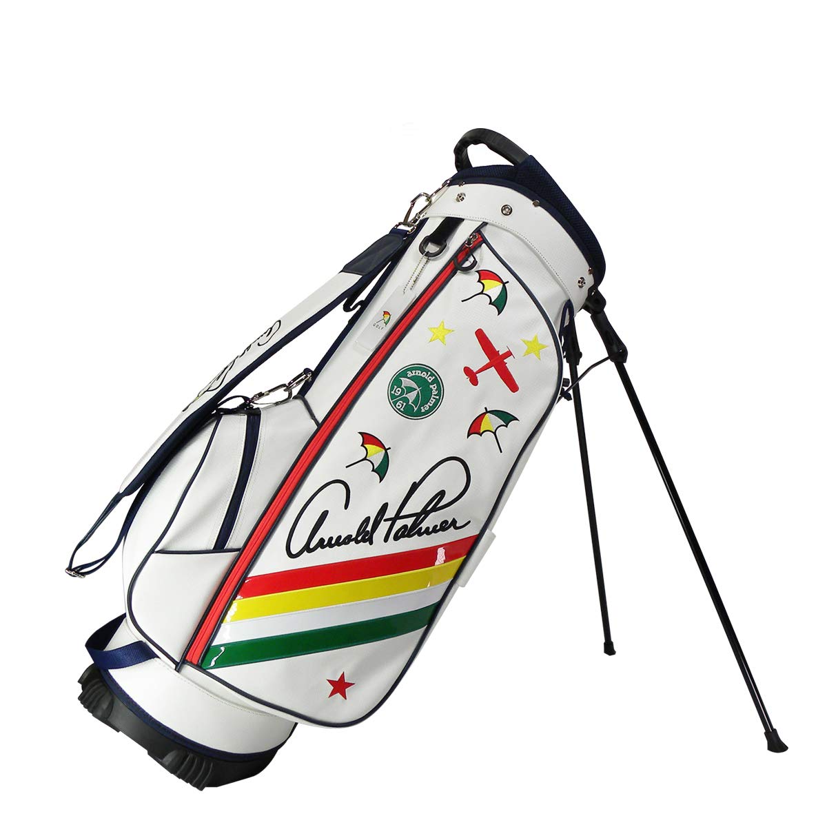 

Arnold Palmer PU stand bag APCB-08J 9 type caddy bag (white)