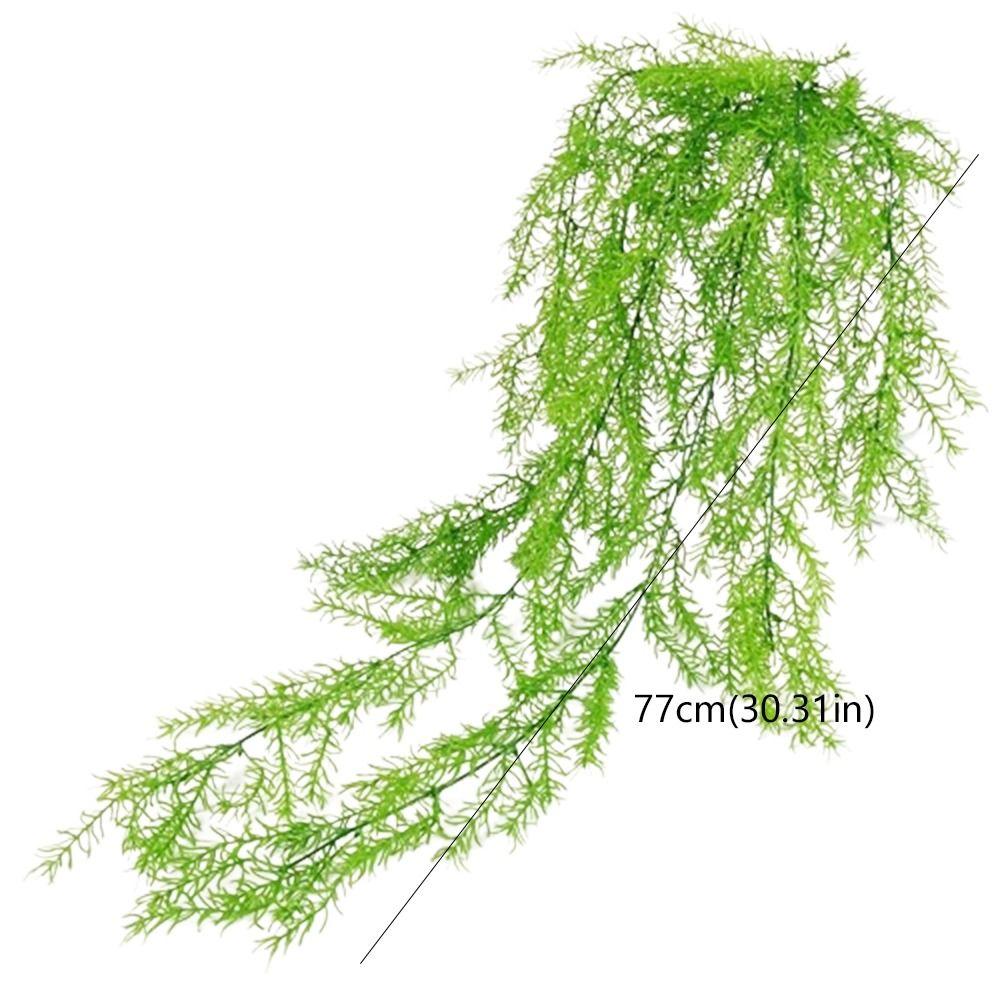 77cm Artificial Hanging Plants UV Resistant Fake Plants  Outdoor Indoor Decor