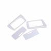 Fit For BMW X1 F48 2016-2021 Matte Silver Car Inner Door Storage Box Cover Trim