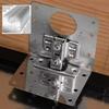 Cabinet Hinge Repair Plate Kit Kitchen Cupboard Door Hinge Mounting Plate With Holes Flat Fixing Brace Brackets Household Tools