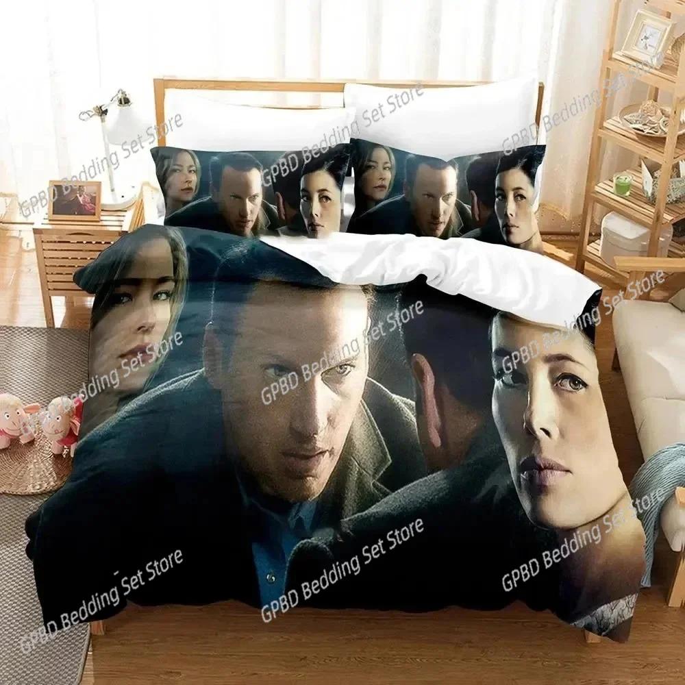 

3D Print TV A Kind of Murder Beding Set Bedrom Soft Modern Bedspreads Comefortable Children Kids Soft Duvet Cover Comfortable Quilt Cover And 100*200cm Single