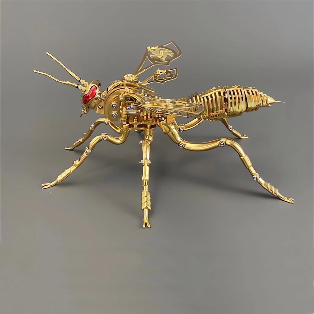 Bumblebee Phoenix Metal Flapping Wing Model Puzzle – High Difficulty Creative Gift Toy