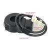 3-in-1 Light Horn Turn Switch Signal Button Set for Scooter Electric Bike ABS-