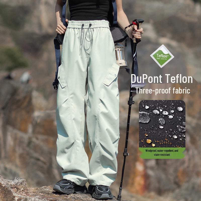 3-in-1 Men's and Women's Ski Pants: Fleece-Lined, Windproof, Waterproof for -40°C Winter Outdoors.