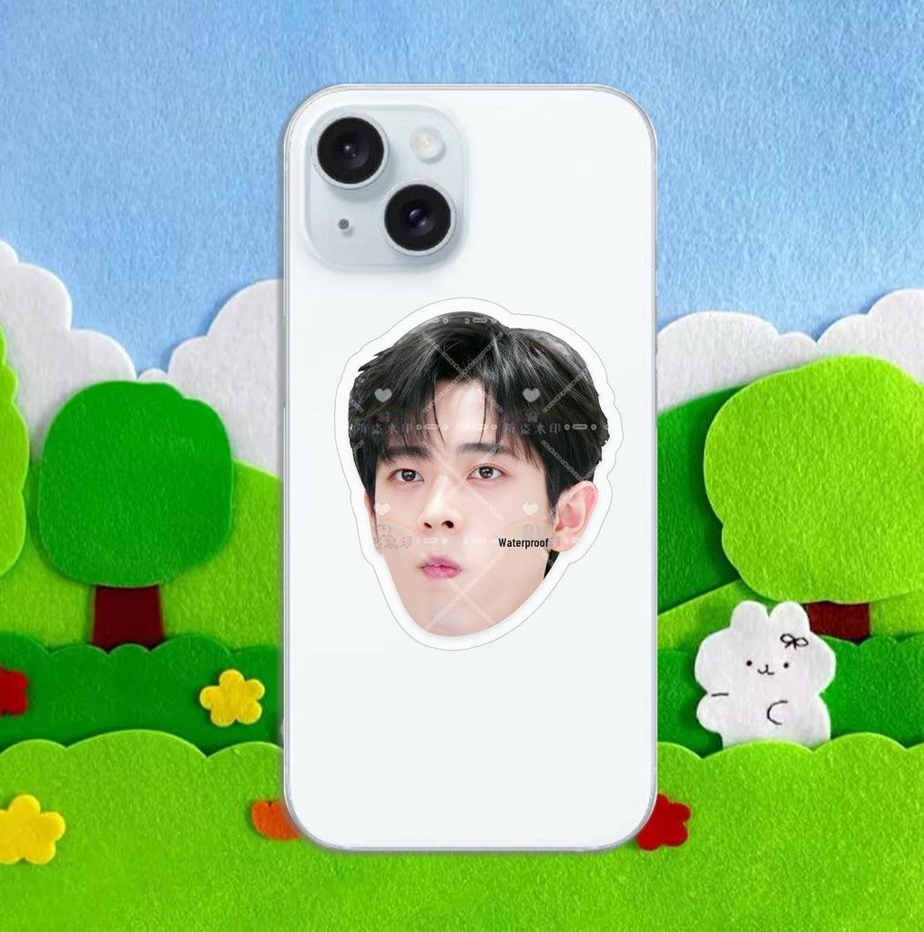 Cheng Lei Acrylic Phone Holder: Celebrity Avatar DIY Creative Logo