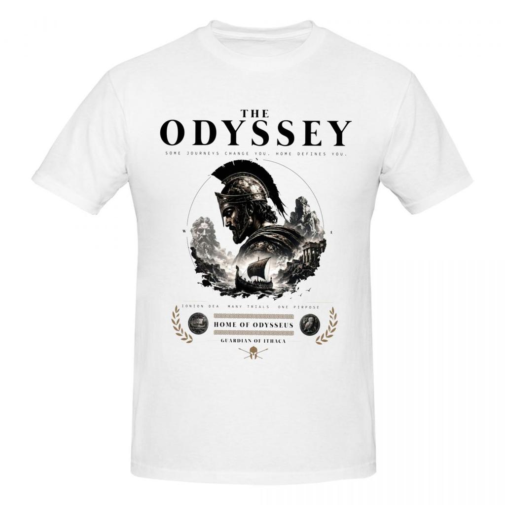 Camiseta Unisex de Moda Streetwear de Algodón La Odisea Película 2026 Unisex