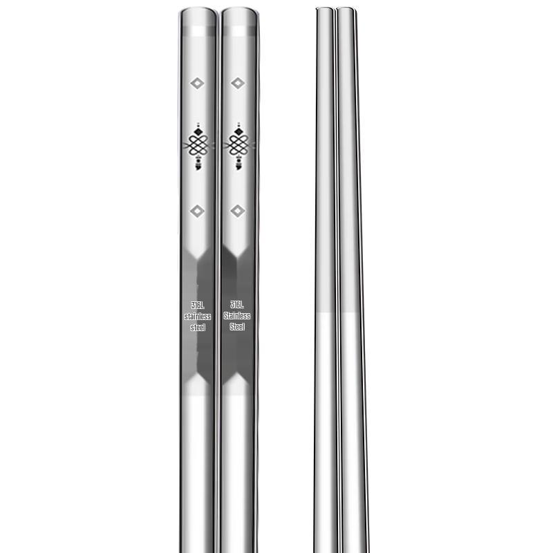 

316L Stainless Steel Food Grade Non-slip Chopsticks
