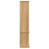 Vidaxl Witryna Vigo, 85X35X170 Cm, Lite Drewno Sosnowe