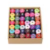 DIY Sewing Thread Set: 42 Colorful Polyester Spools, 1000 Yards Each