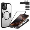 For IPhone 16 15 14 11 12 13 Pro Max 360° Fully Protected Double-sided Magnetic Cases For Magsafe Wireless Charge Protect  Cover