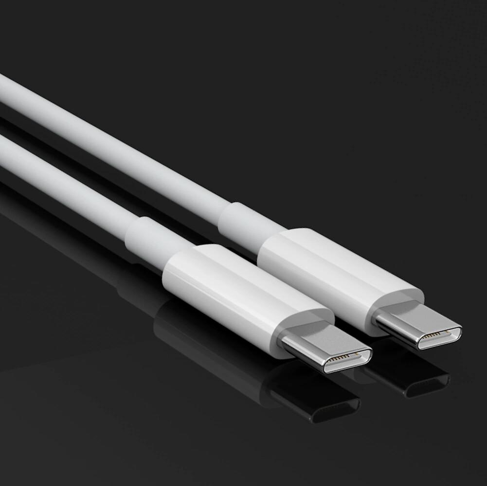 USB-C to Type-C Fast Charging Data Cable with TPE Material PD Compatible for Mobile Phone Tablet & Laptop