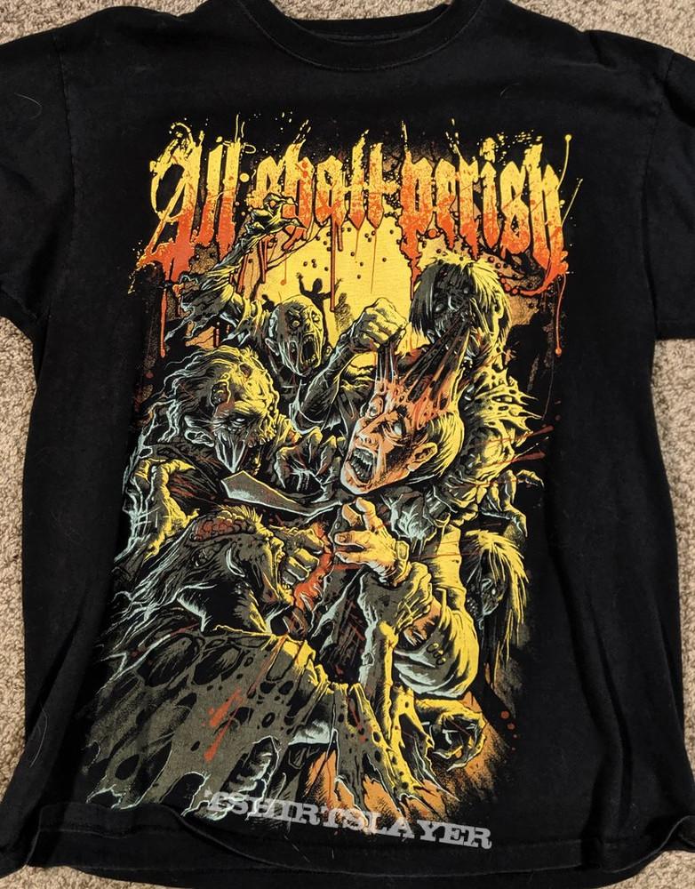 Rare All Shall Perish Band T Shirt  Unisex T-Shirt XL