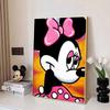 Disney Pittura Diamante Cartoon Pop Art Minnie Mouse Illustrazione Artistica, Kit Punto Croce Artistico Fai da Te 5D Mosaico Ricamo Decorazione Casa Regalo
