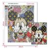 5D DIY Color Mickey Diamond Painting Kit Tidal Graffiti Cross Stitch Handmade Diamond Mosaic Embroidery Art Gift