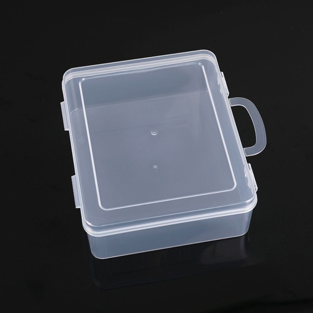 Transparent Jewelry Beads Container Square Small Items Case Hot Storage Box  Power Tools Holder