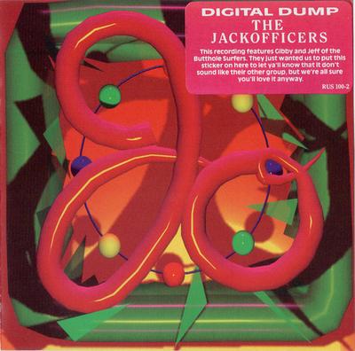 CD JACKOFFICERS - Digital Dump RUS1002 Rough Trade 1990 US Dance & Electronica Used
