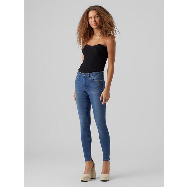Джинсы Vero Moda Malia 10278825 синий Slim Fit