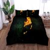 3D Print Anime Fairy Tail Natsu Bedding Set Twin Queen Size Duvet Cover Pillowcase for Kids Adults Home Decor