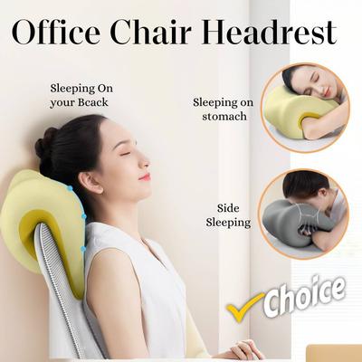 Office Chair Headrest Ergonomic Memory Foam Sleeping Pillow Neck Waist Support Gaming Chair Backrest Cushion Nap Pillows