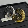 Vintage High-End Twisted Metal Crossover Wrap Bangle