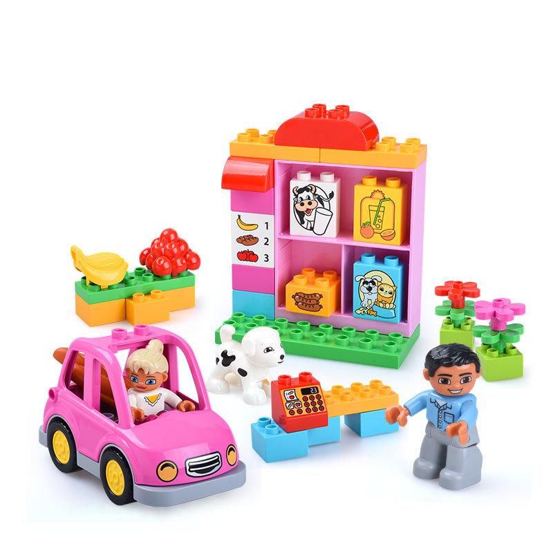 Large Building Blocks Puzzle Toy for Girls, Ages 3-6 - Early Education & Playhouse Gift