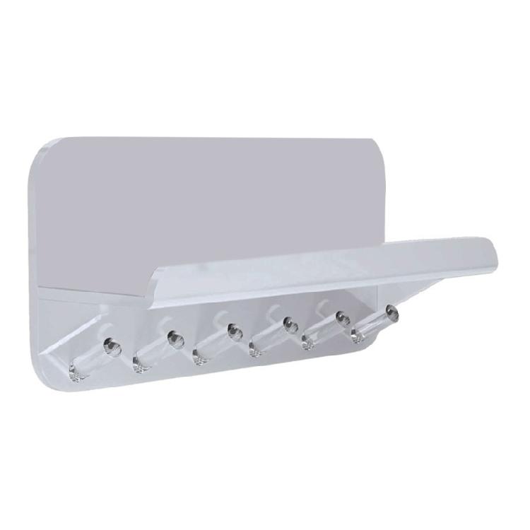 Hygroscopic Resistant Modern Key Display Shelf Wall Mounted Storage Solution For Compact Living Spaces