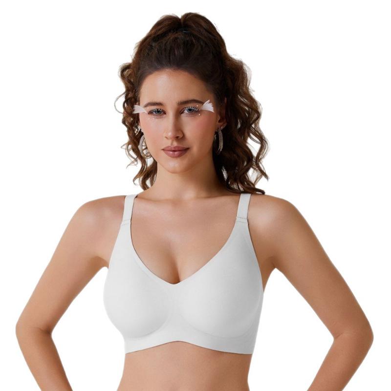 European Seamless Wire-Free Push-Up Anti-Sag Bra