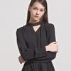 Hiikeu Tie-Neck Bow Blouse_Black