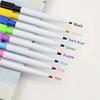 8-piece Set. Small-sized White Board Eraser-style Dry Writing Pen, 8 Colors * 1 Sets
