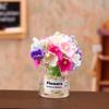 [JN] 1/12 Dollhouse Flower Miniature Flower Vase Model Doll Home Potted Plants Decor Toy Micro Landscape Plant