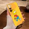 Simpsons-Funny Cartoon Phone Case For Samsung Galaxy A71,A70,A52,A51,A40,A30 Transparent Cover