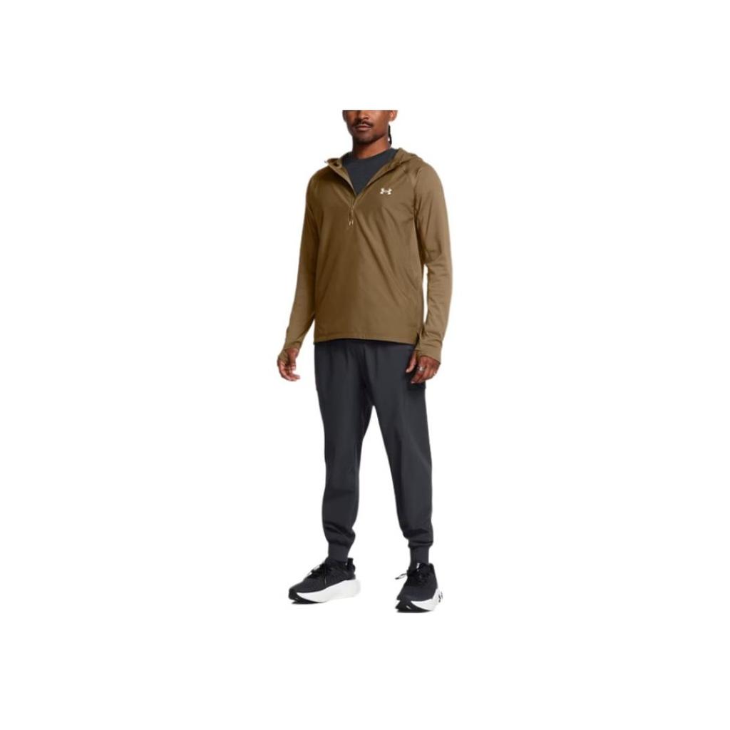 Under Armour Launch Trail Soft Comfortable Stylish Solid Color Versatile Casual Pants Men pants Gray 1383245-016