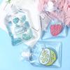 Clear PVC Hot Water Bag Cartoon Pattern Leak-proof Hot Cold Compress Pain Relief Winter Hand Feet Warmer Pouch Bottle Warm Gift