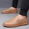 Genuine Leather Men's Shoes Minimalist Comfortable Versatile Style Daily Business Office Outdoor Leisure Hiking Quality Shoes