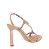Salvatore Ferragamo Jole X5 Crystal Embellished Heels Beige Khaki