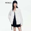 MO&Co. Embroidered Collar Shirt Jacket