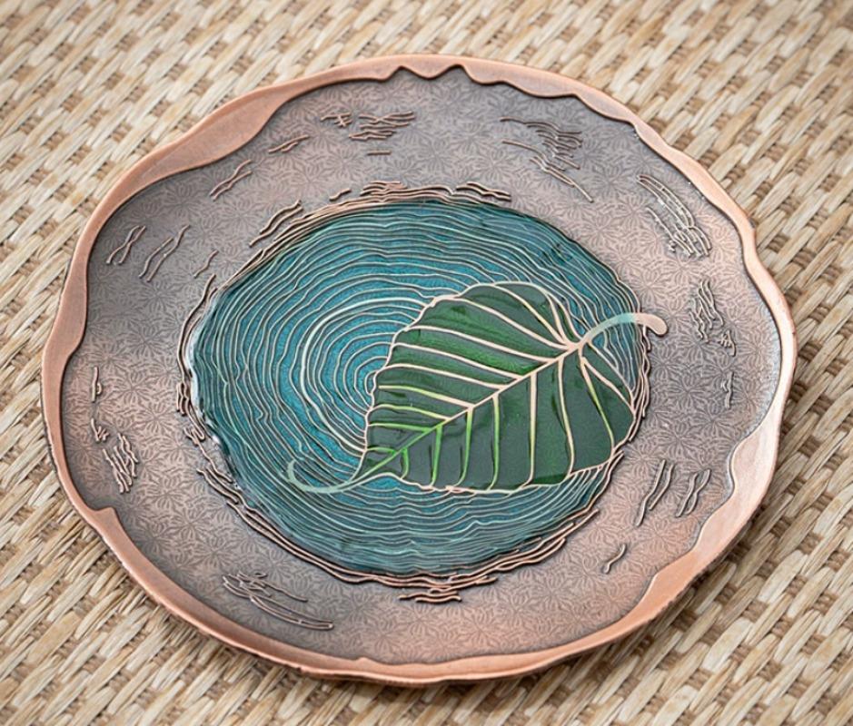 Japanese Antique Copper Coasters Retro Heat Insulation Cup Holder Mat Pad Chinese Kung Fu Gungfu Tea Ceremony Tea Trays Teaware