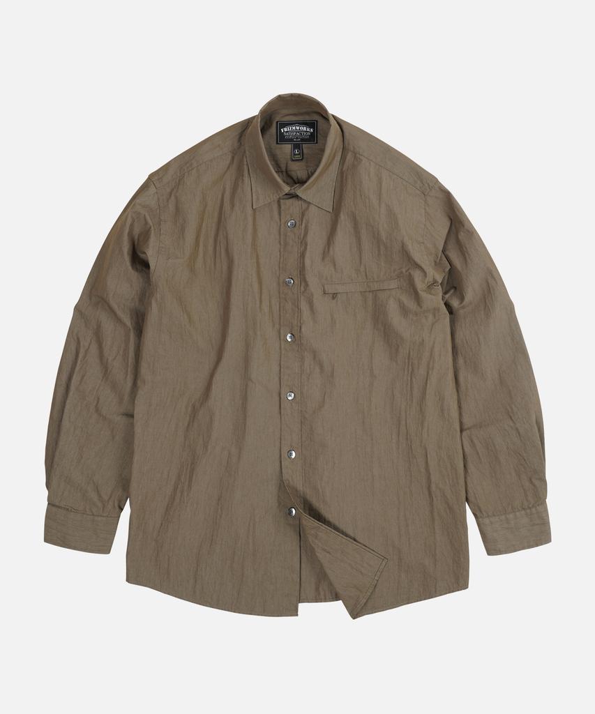 FRIZMWORKS Nylon Double Vent Shirt _ Brown