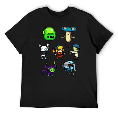 Crypt Dance Party T-Shirt Personalized T-shirt Blanks Custom Shirt Mens Graphic T-shirts Anime