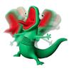 3D-gedruckte wackelnde Eidechsen-Dekoration Schwingfeder Eidechsen-Figur Fidget-Spielzeug Heim- und Bürodekoration Dekoration Meme-Liebhaber Geschenk