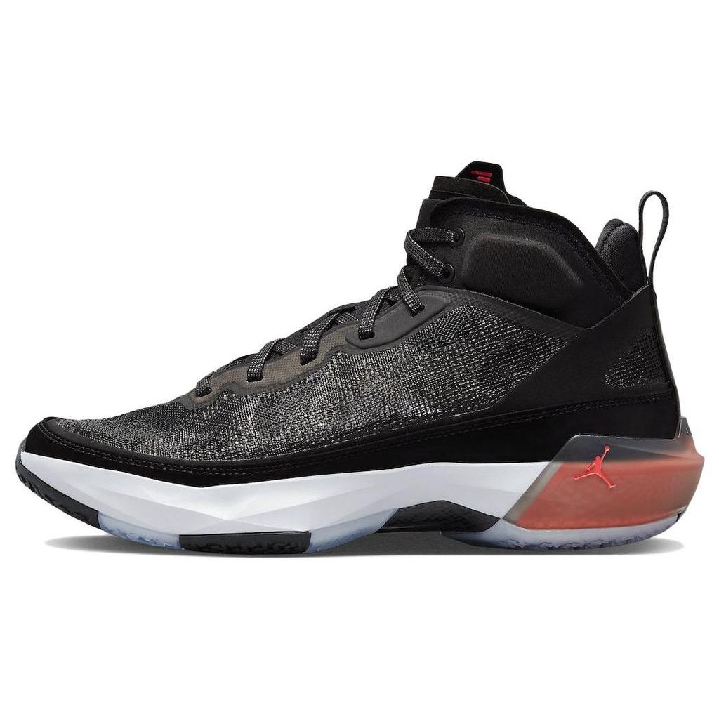 Air Jordan 37 Black Hot Punch Men Sneakers White Multi-Color DD6958-091