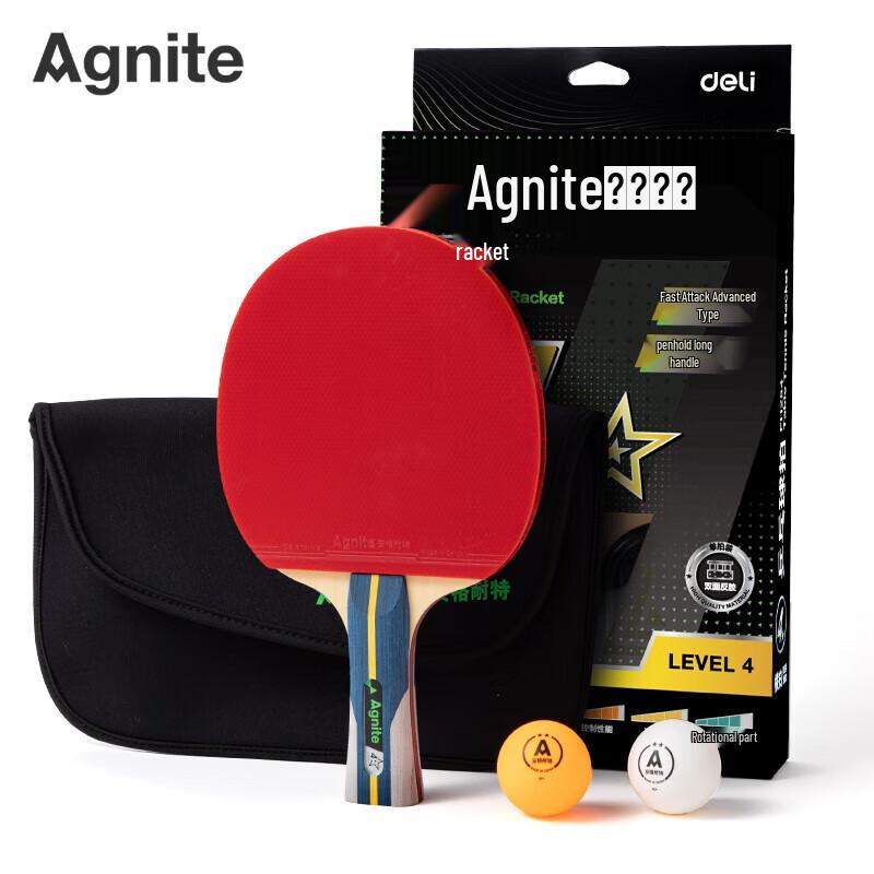Deli Angenait FH254 4-Star Shakehand Table Tennis Racket