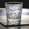 240ml Edo Kiriko K9 Crystal Whiskey Glass Japanese Style Engraving Luxury Elegant Drinking Glass for Bar Commercial Gift